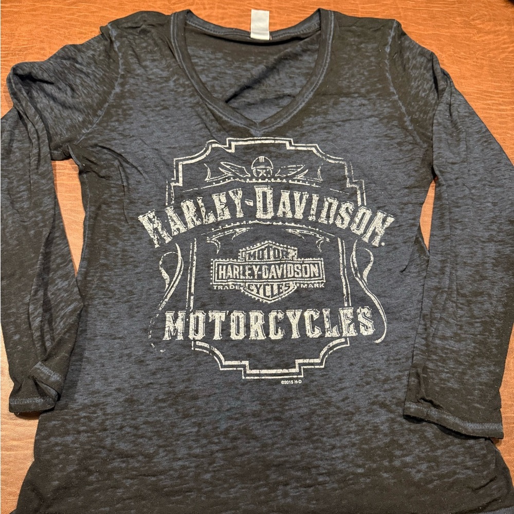 Harley-Davidson Gray Graphic Tee